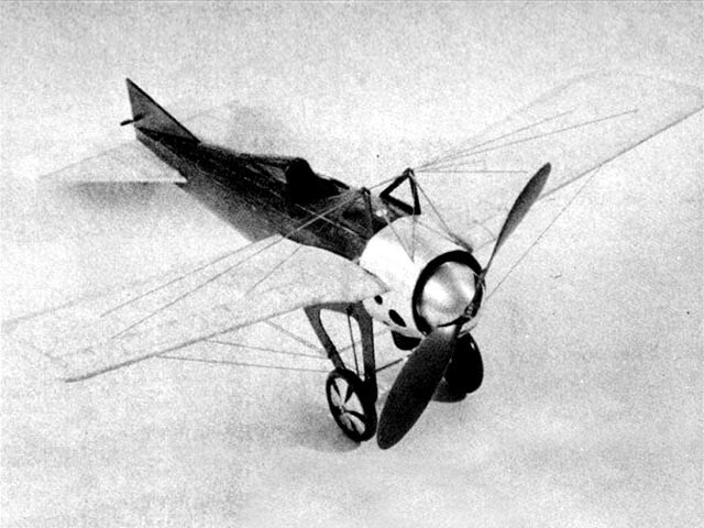 Deperdussin Racing Monocoque 13" WS RC Model Airplane Printed Plans & Templates