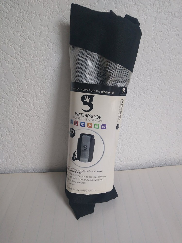 Geckobrands Durable View Dry Bag