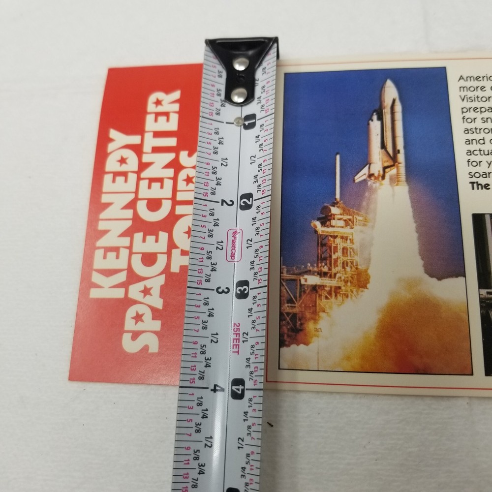 Kennedy Space Center Tours Brochure 1982 Space Shuttle Launch Site