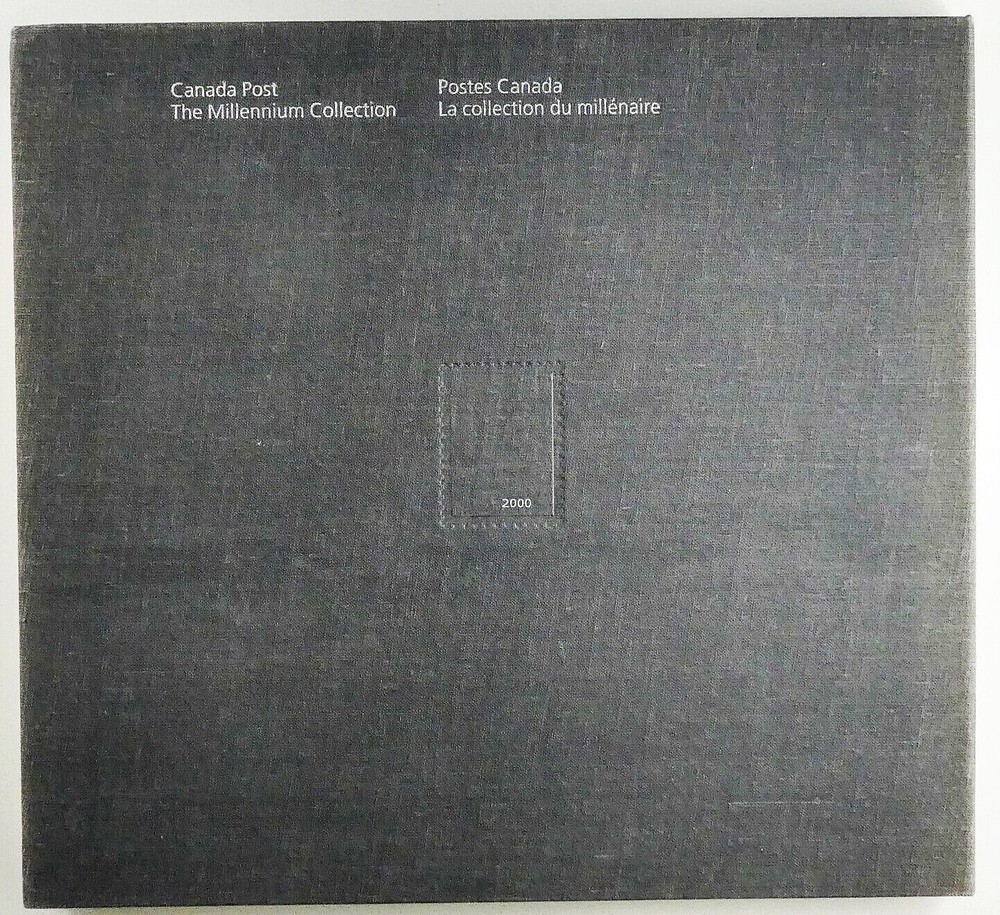 Canada Post 2000 The Millennium Collection Stamp Book. (BI#LBDR)