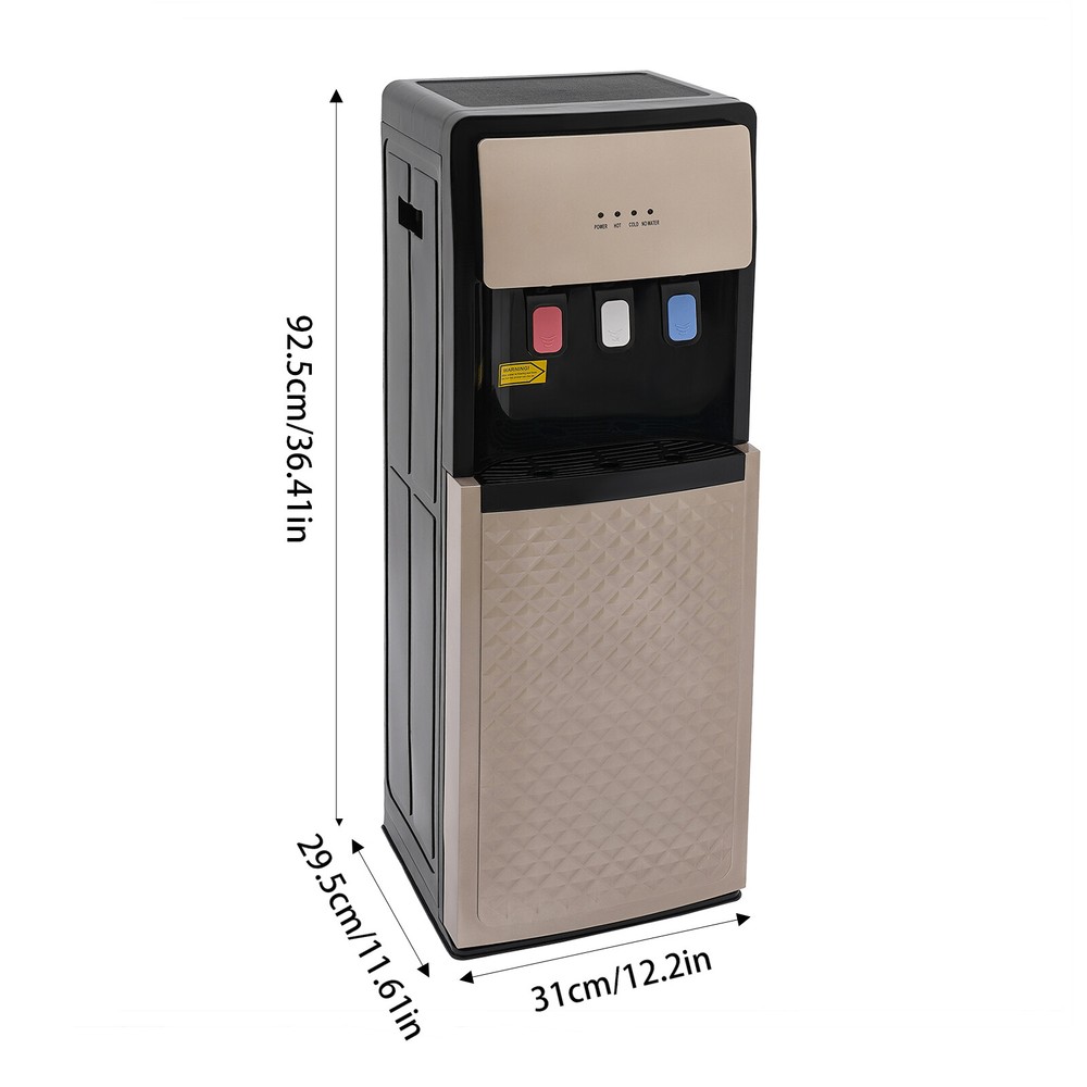 Bottom Loading Water Cooler Dispenser, Hot & Cold Water Dispenser Floor Standing