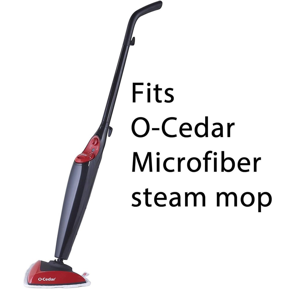 O-Cedar Microfiber Steam Mop Refill Pads 2-Pack Absorbent Washable Cleaning