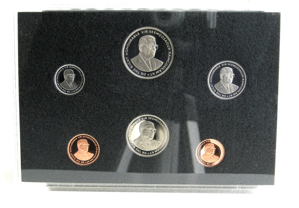 1987 Mauritius Proof Coin Set