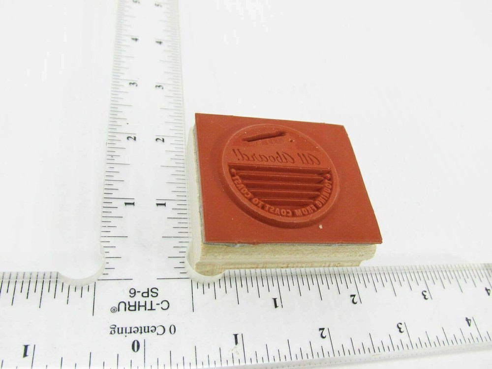 All Aboard From Coast To Coast Rubber Stamp - Stamp Set E01