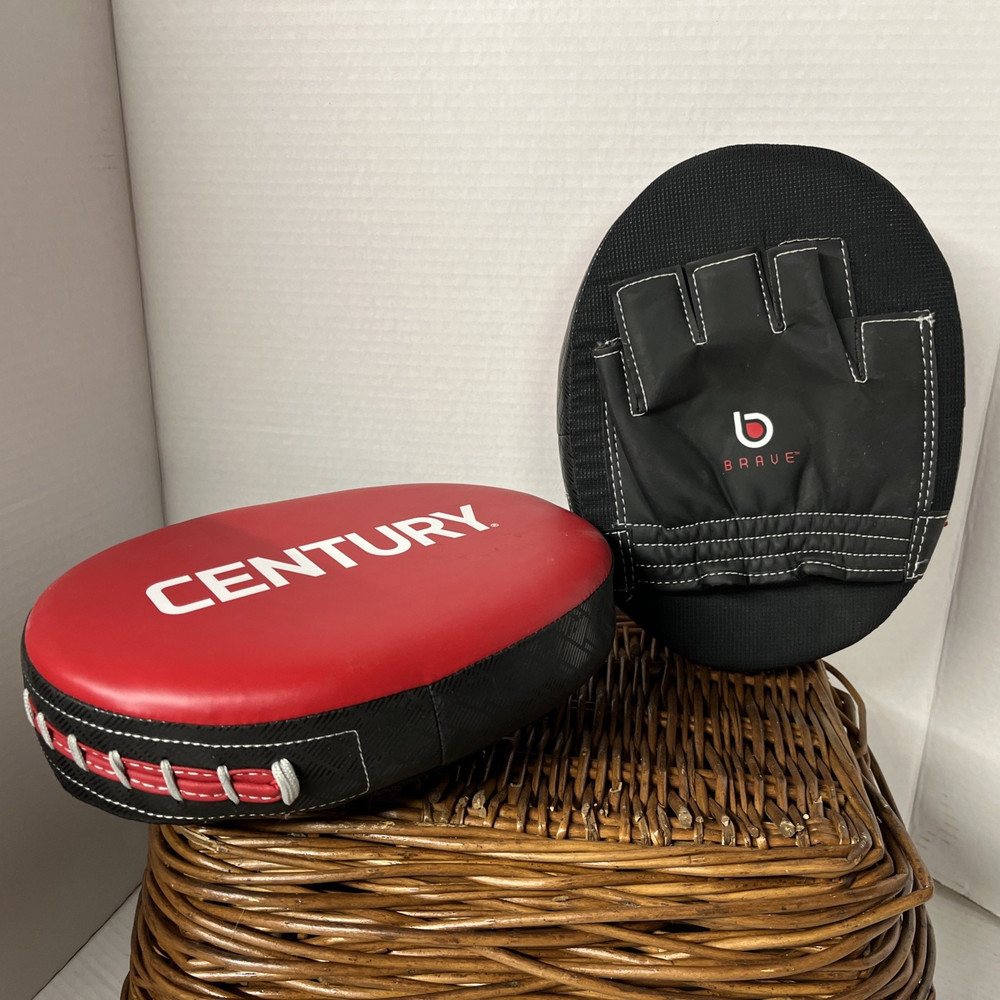 Century Punching mitts (2) red/black