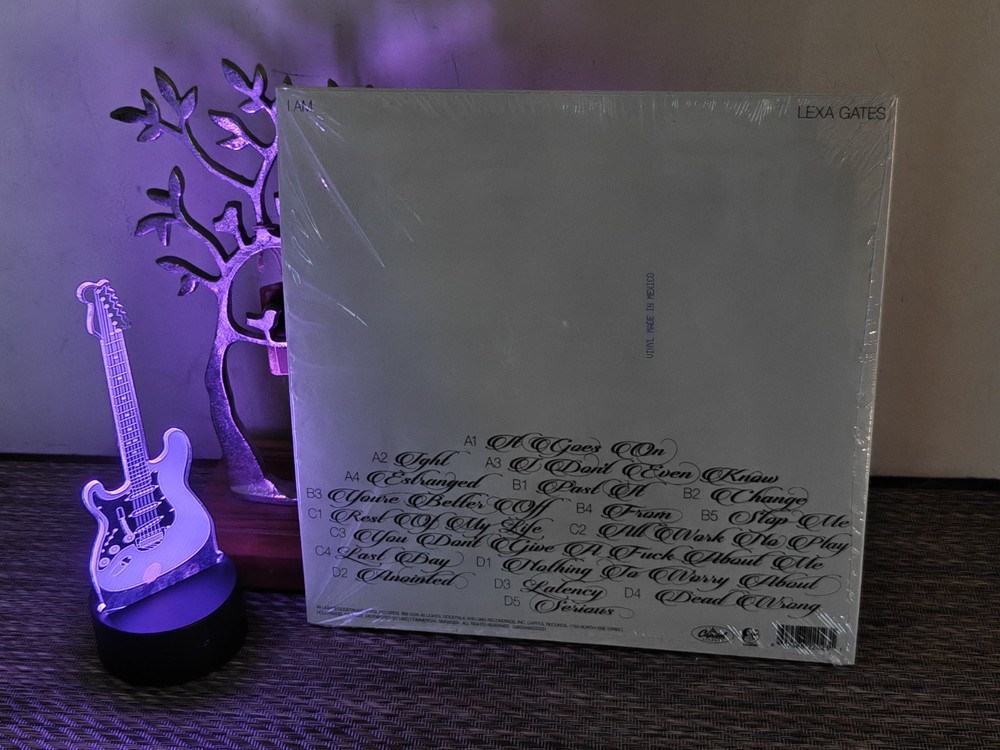 LEXA GATES I AM D2C Exclusive White 2LP Vinyl w/ SIGNED Insert