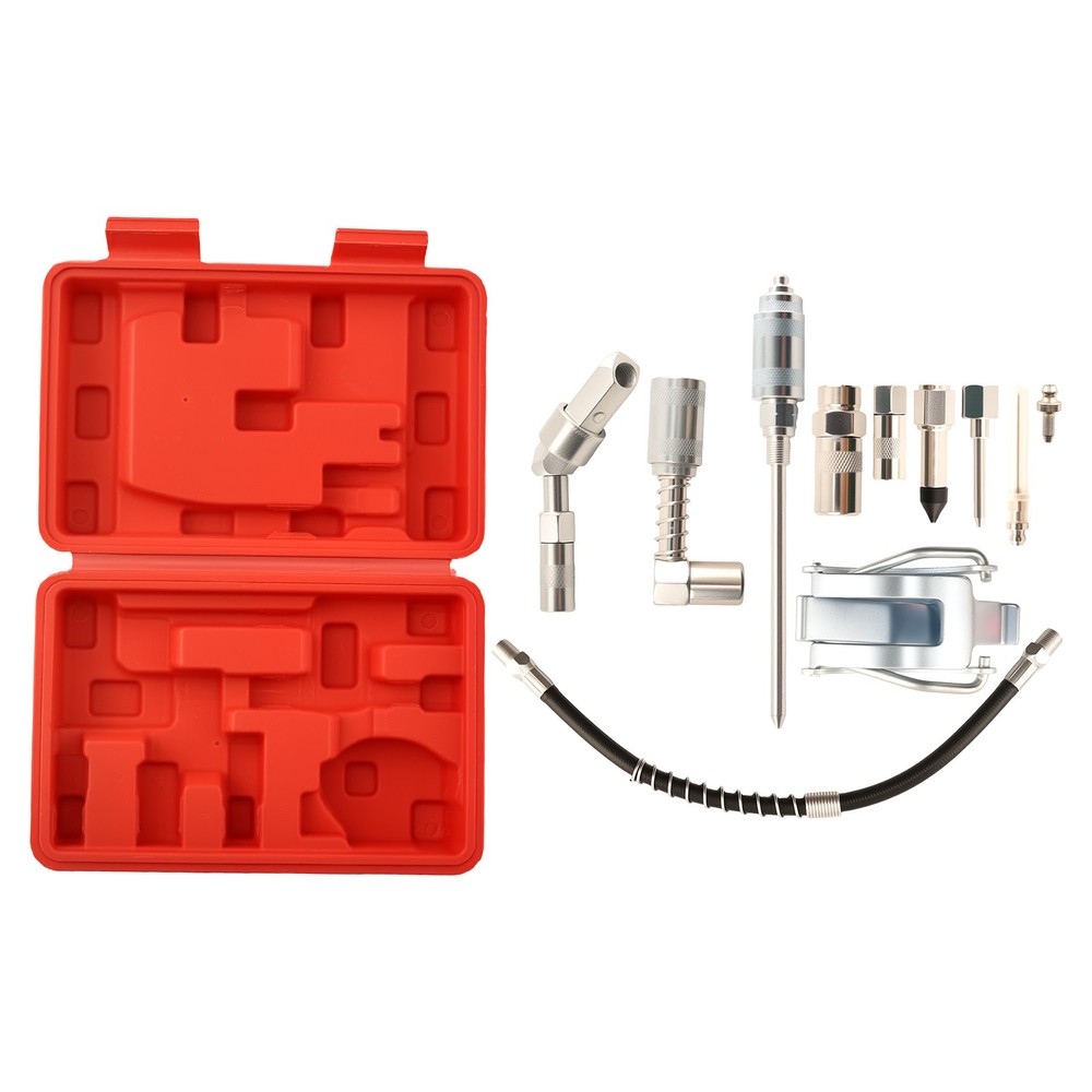 Automotive Grease Gun Set 3000PSI with Multiple Coupler Attachments