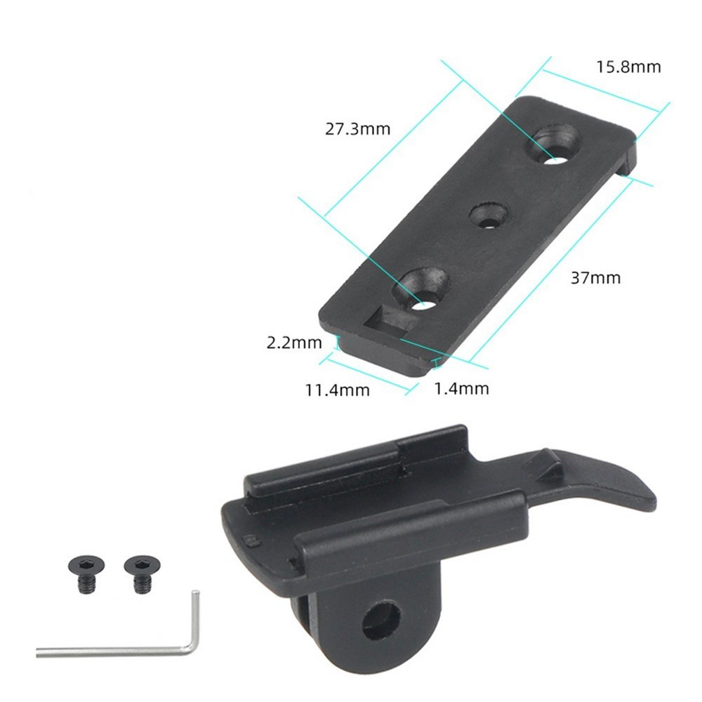 compatible bicycle headlight stand base clip buckle BL12 replacement part