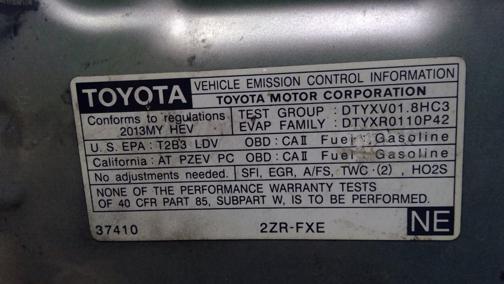 Used Navigation Module fits: 2013 Toyota Prius Driver Assist navigation hard dis