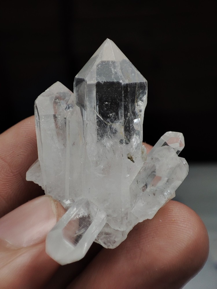 Faden Quartz Crystal With Beautiful Luster & Unique Growth-Pk