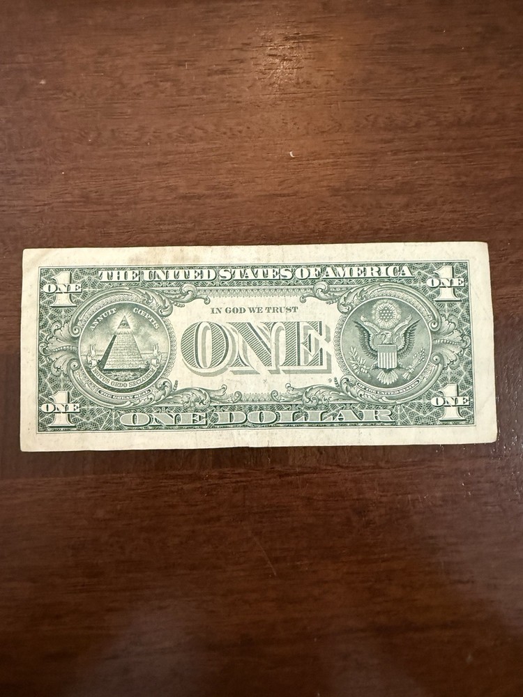 Stuck Digit Gas Pump Error 2017 $1 Dollar Bill