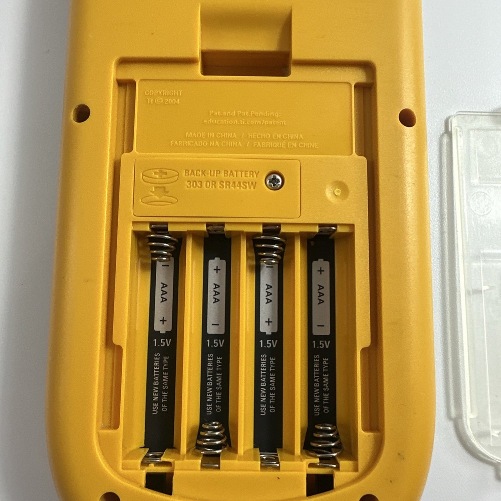 Texas Instruments TI-84 Plus Graphing Calculator Yellow