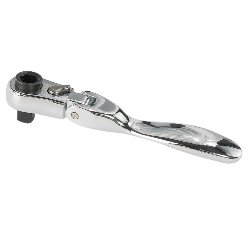 2 In 1 Mini Ratchet Wrench Screwdriver 72 Teeth Socket Batch Head Quick Spanner