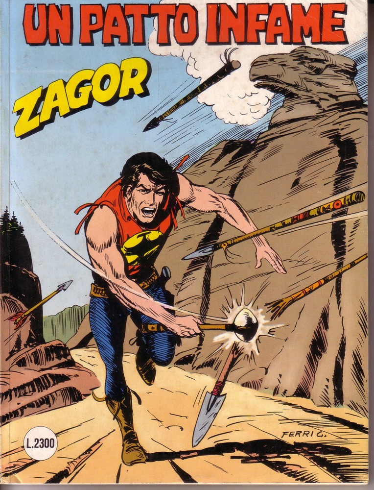 comic ZAGOR ZENITH BONELLI FIRST EDITION number 383