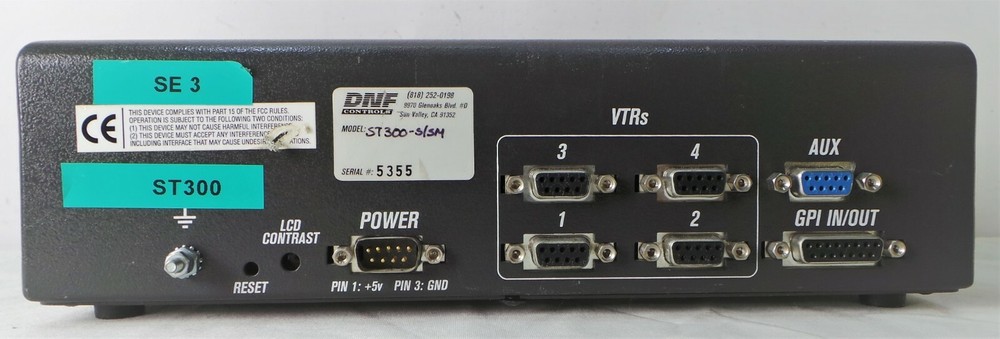 Grass Valley Group NewsEdit ST300 VTR/ DDR Controller