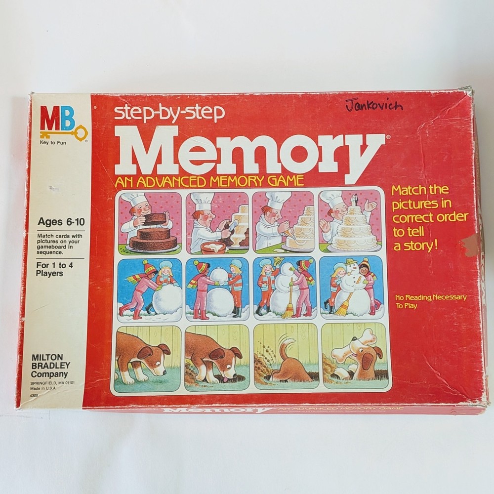 1983 game step by step memory