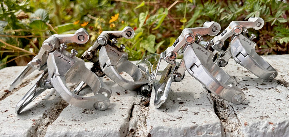 Shimano Deerhead Triple Front Derailleur 28.6mm Clamp Bottom Pull FD-M700