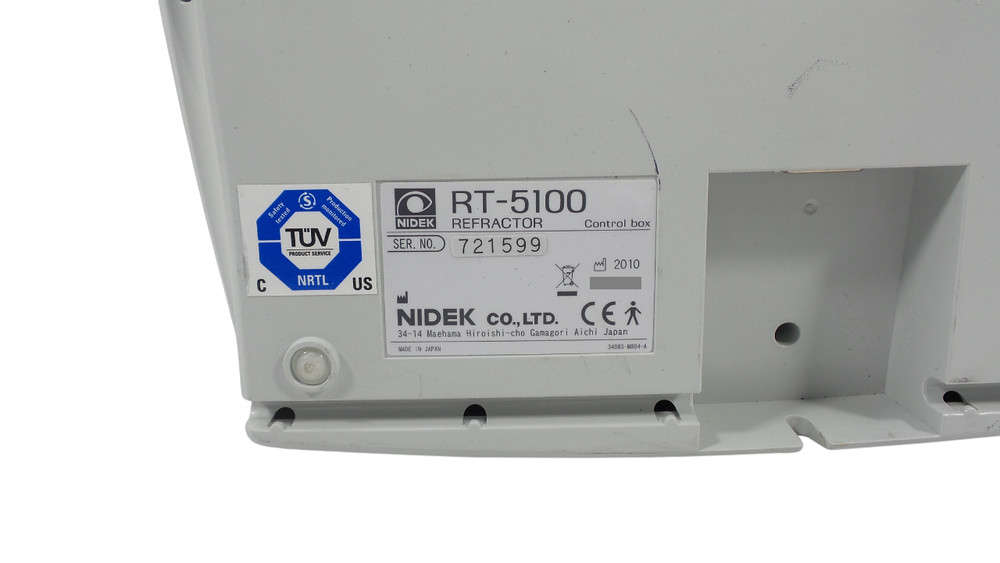 Nidek RT-5100 Refractor Control Box - Free Shipping