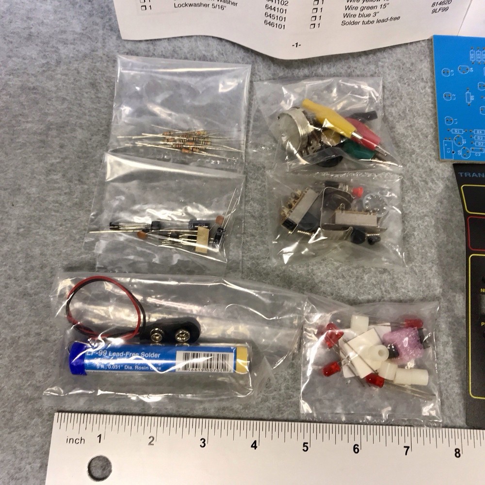 Elenco Transistor Diode Tester Kit Model DT-100K Unassembled Precise Project Kit