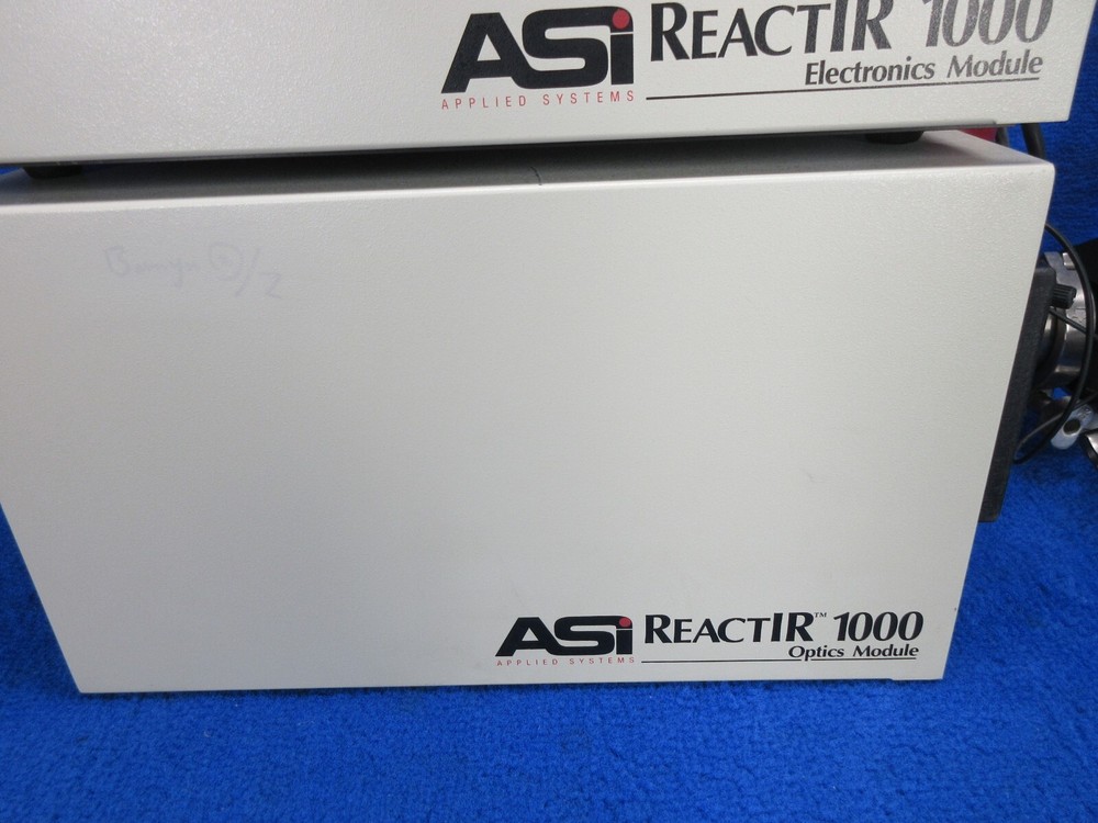 ASI ReactIR 1000 Optics & Electronics Module DiComp Laser Probe EG&G FTIR sensor