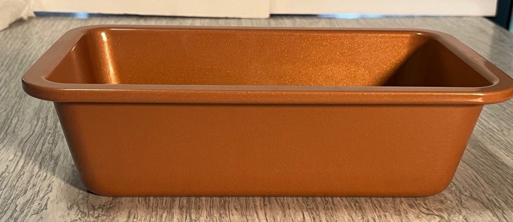 Copper Chef Diamond Bakeware 9x5 Loaf Pan Non Stick