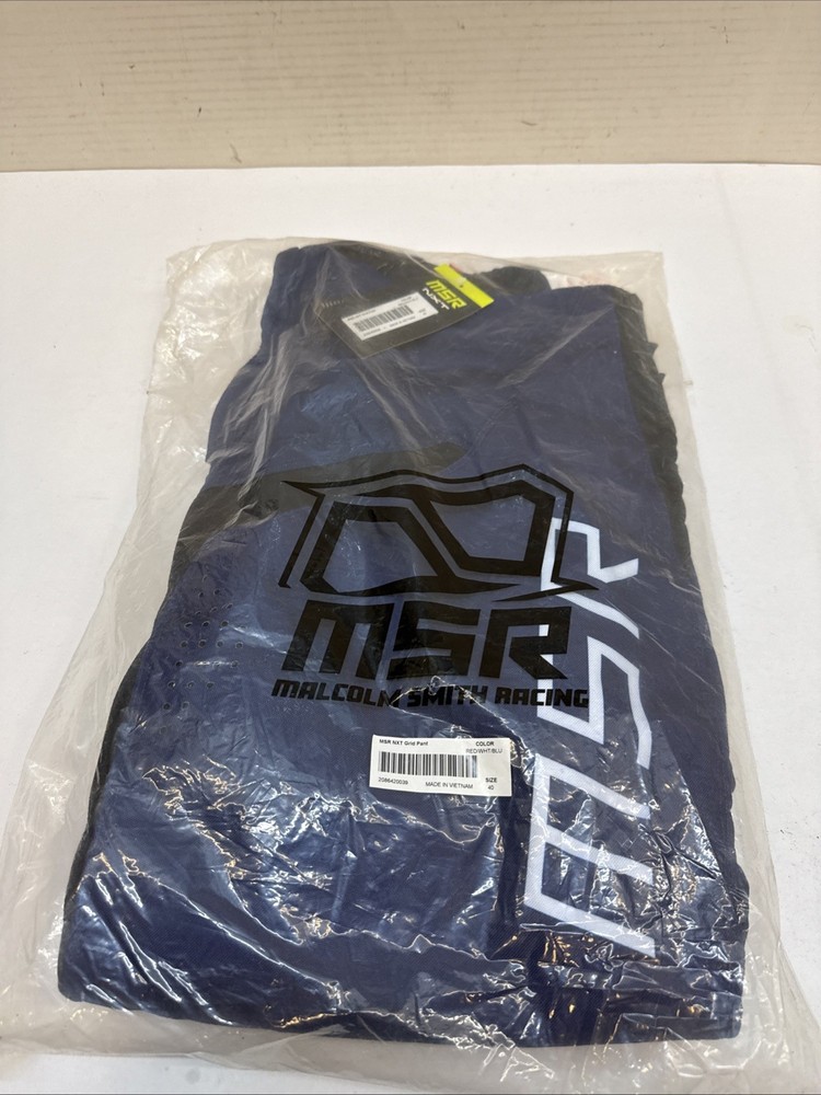 MSR NXT Grid Pant Red/white/blue Size 40