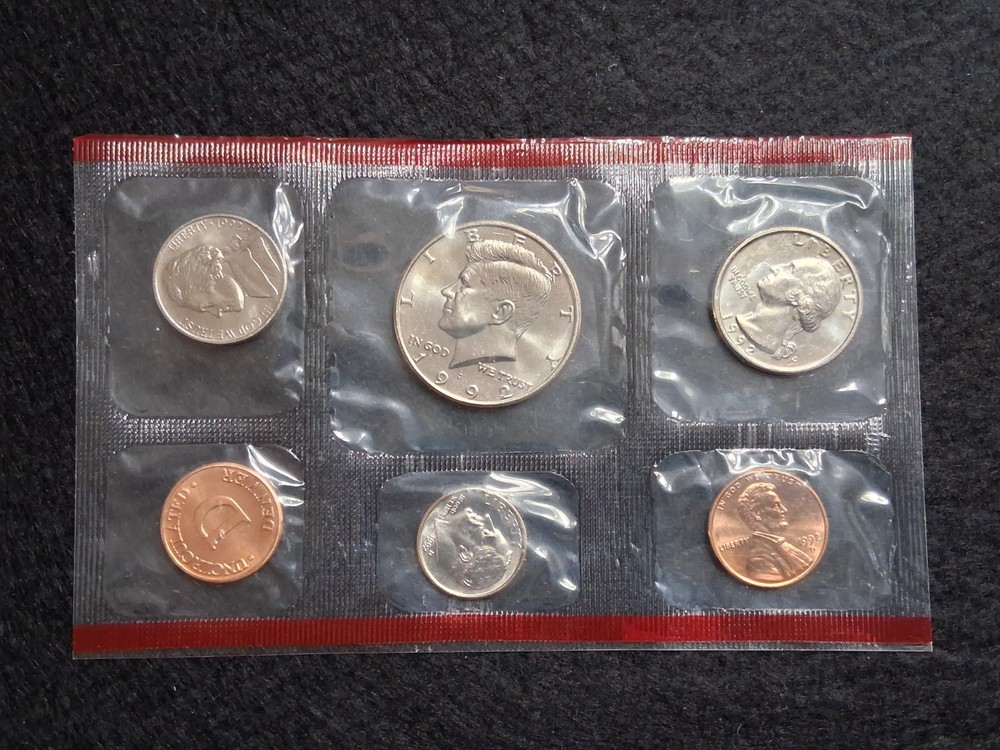1992 D Partial US Mint Set