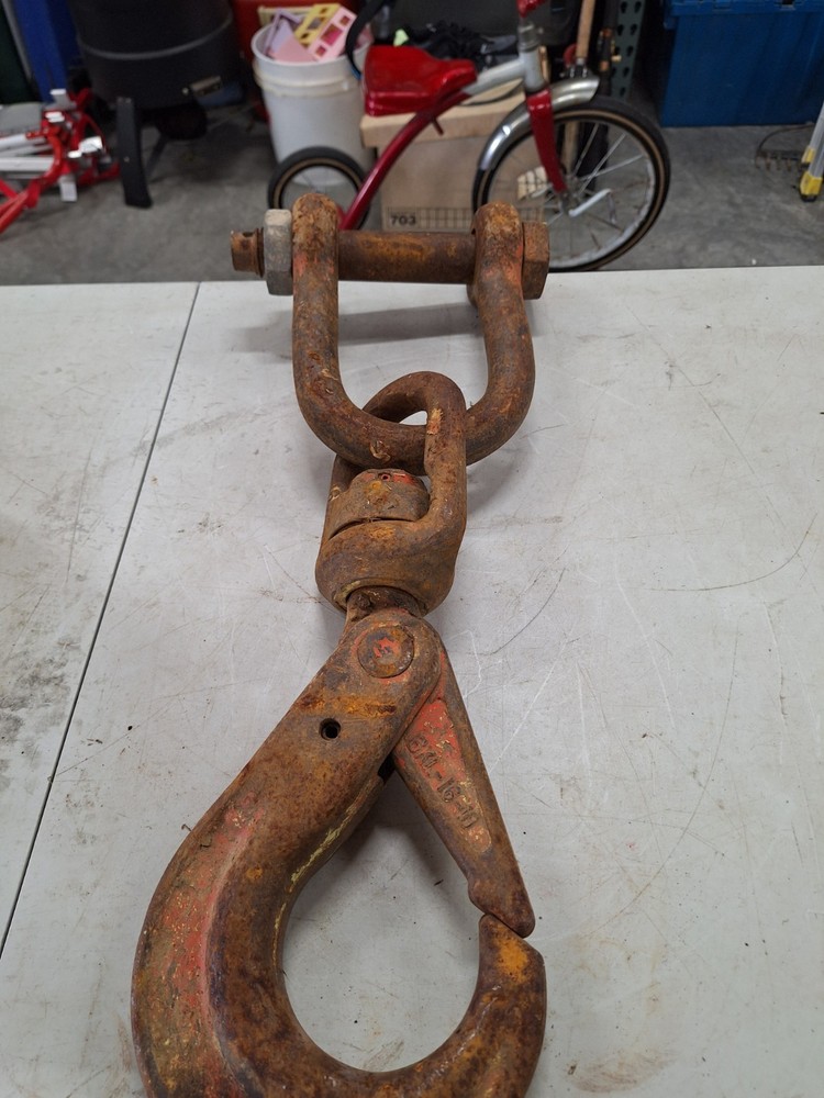 GUNNEBO KBL 16-10 Self Closing Swivel Safety Hook Fully Functional