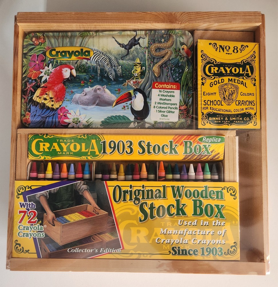 Crayola 1903 Stock Box Replica