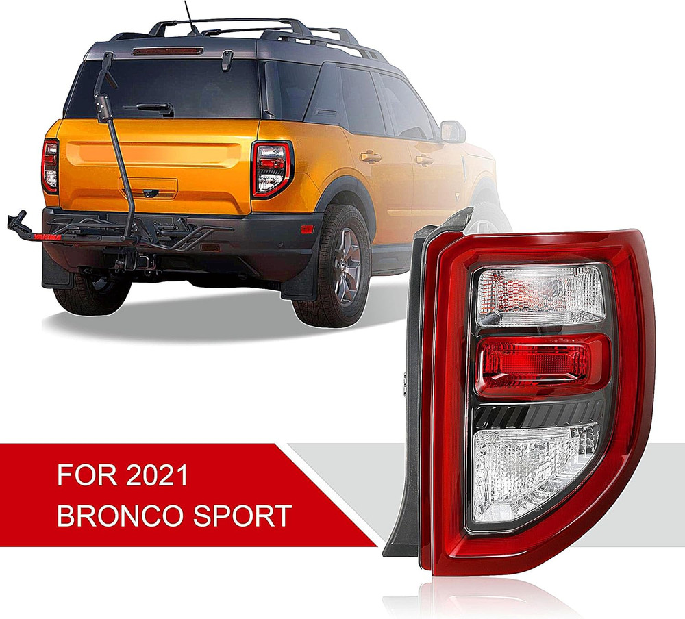 Tail Lights Assembly Includes Light Bulb Harness Compatible with Ford Bronco Spo