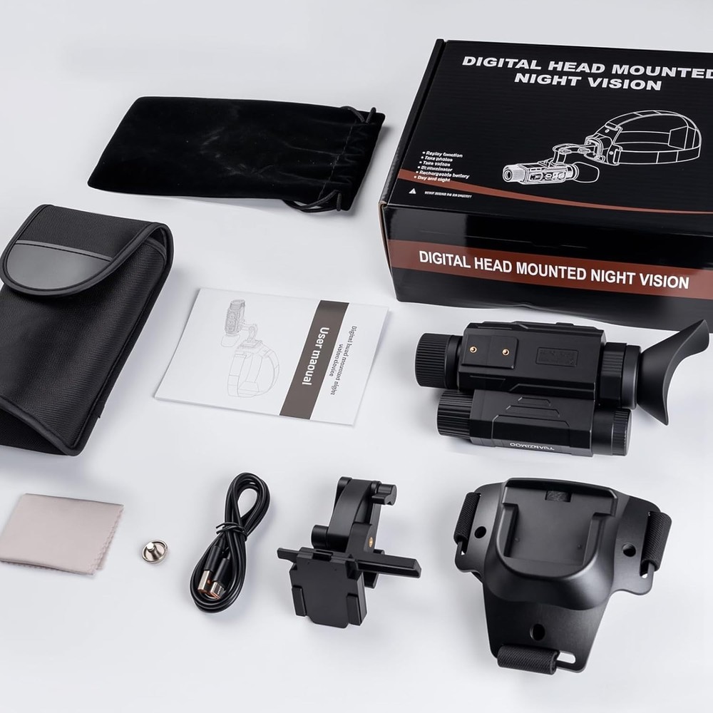 Rechargeable Night Vision Monocular 984FT Range