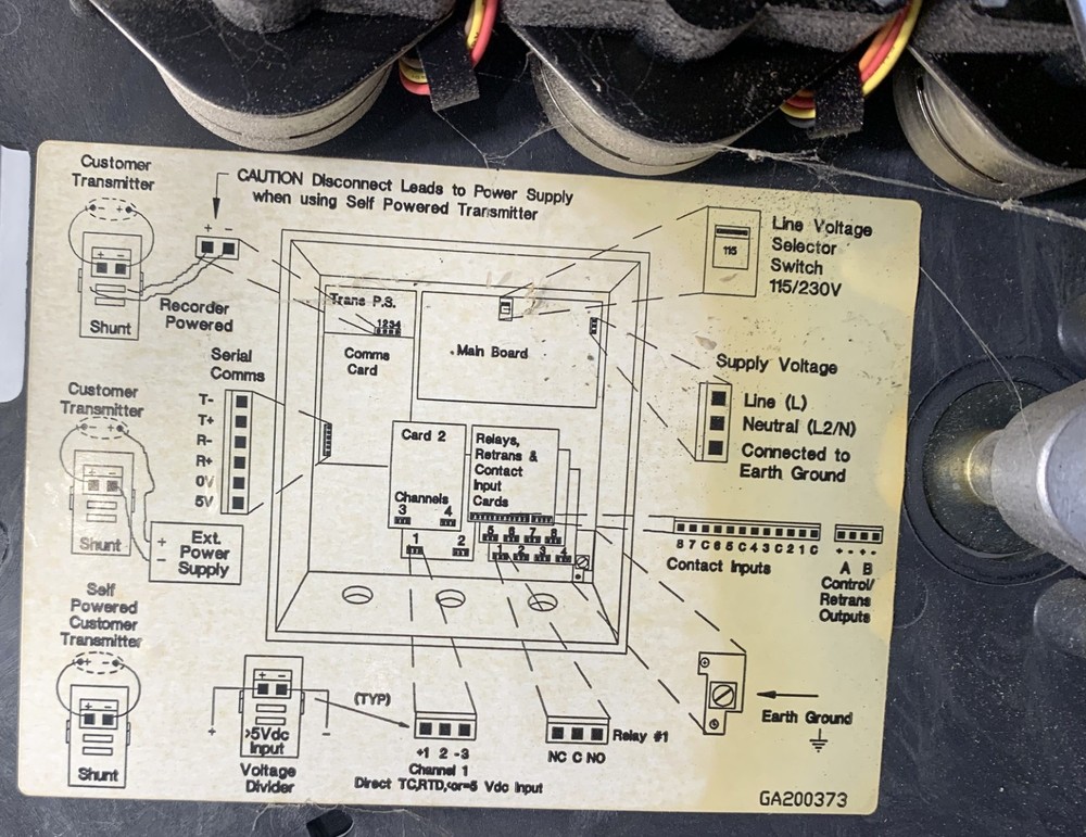 Eurotherm Chessell 392 Circular Chart Recorder Untested