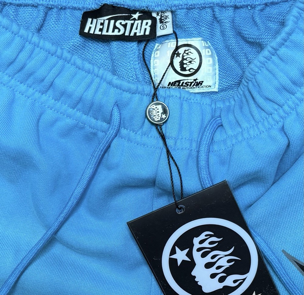Hellstar Men's Shorts Color Blue Size Small