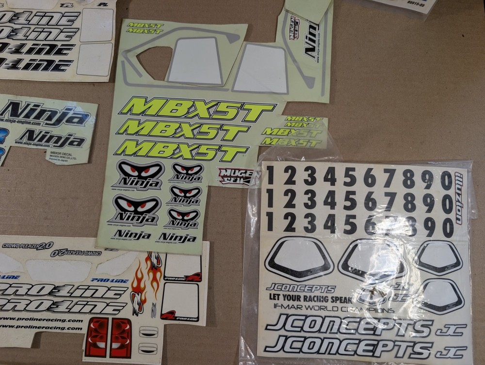 RC Decal Lot