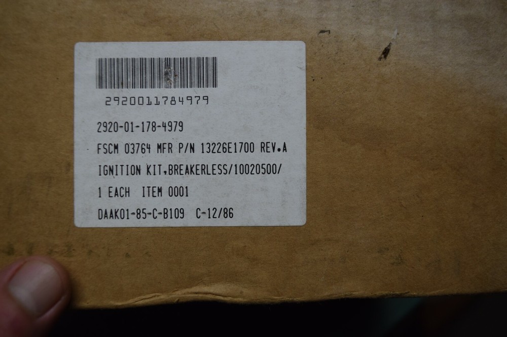 *ignition kit breakerless 10020500