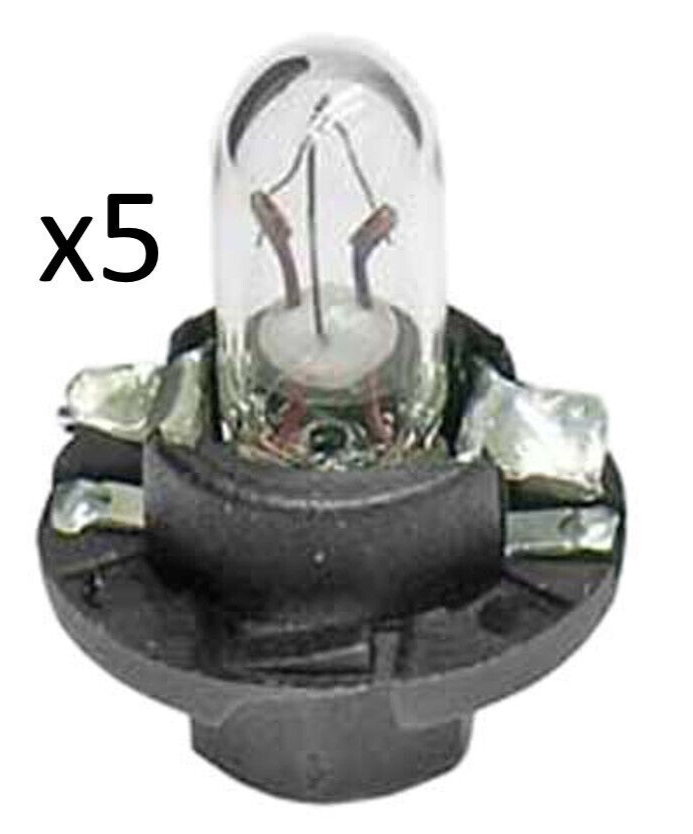 Dashboard Instruments 5x Bulbs for BMW E31 E32 E34 E36 - OSRAM SYLVANIA