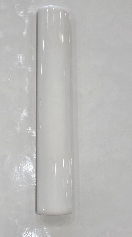 Glossy White Quarter Round Tile, Beak, and AU Trim