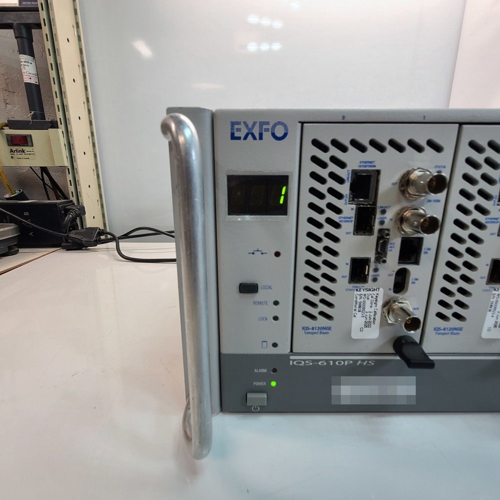 EXFO IQS-610P HS Integrated Qualification System with 4 modules