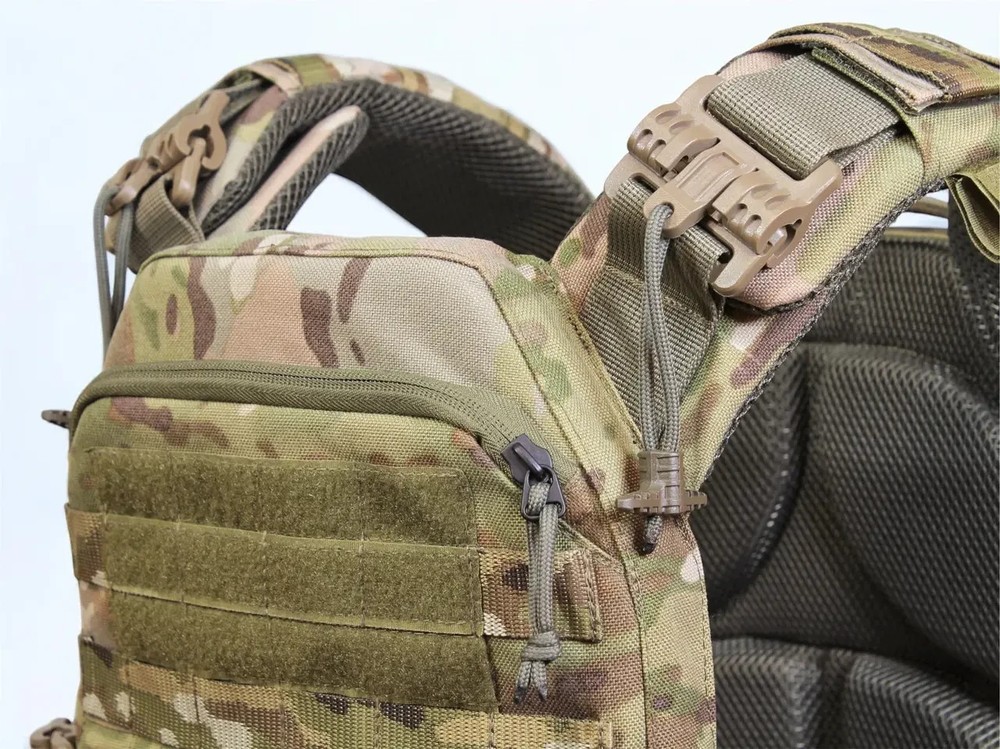Plate carrier armor body armor Multicam 💙💛