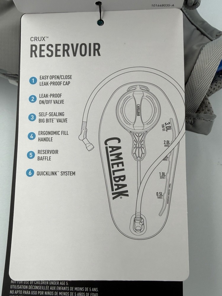 CamelBak ‎Classic Light Adjustable Hydration Pack, 2 Liter, Gunmetal/Hydro