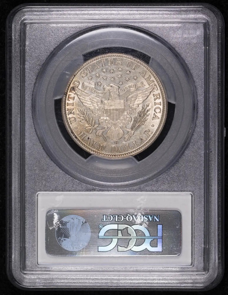 1906 O Barber Half Dollar PCGS AU-55