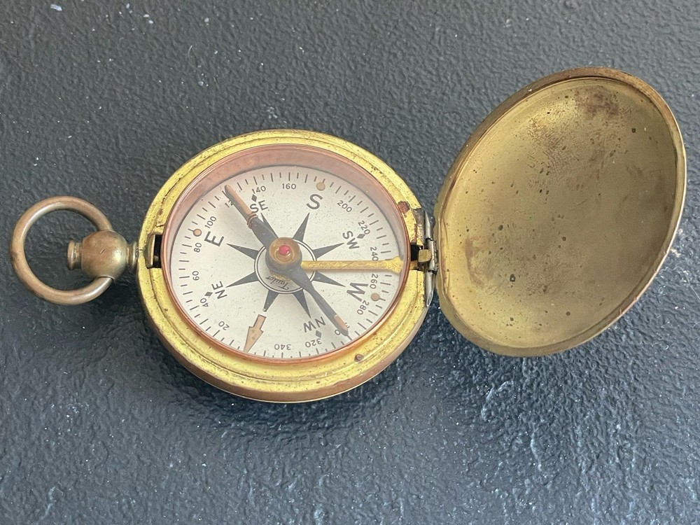 Antique WW1 Marine Compass USCE