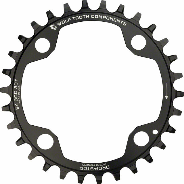 Wolf Tooth Components Drop-Stop Chainring 34T x 94 4-Bolt