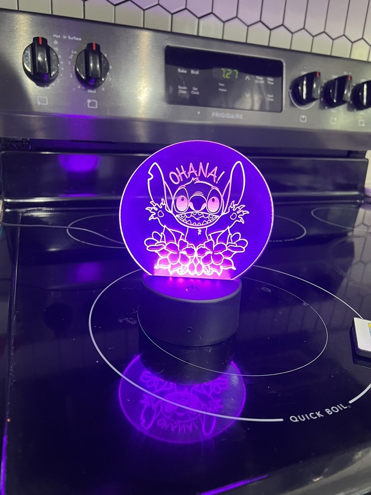 Nightlight LED Custom Engraved Acrylic
