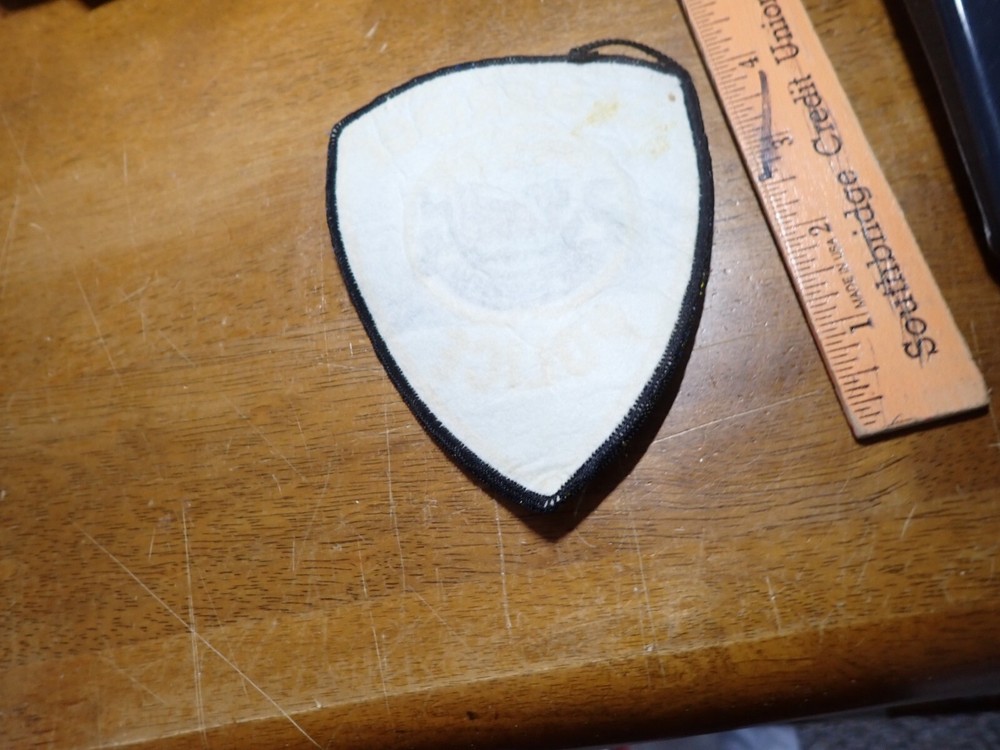 CAMBRIDGE Massachusetts OBSOLETE EARLY VEST PATCH BX 6 #2