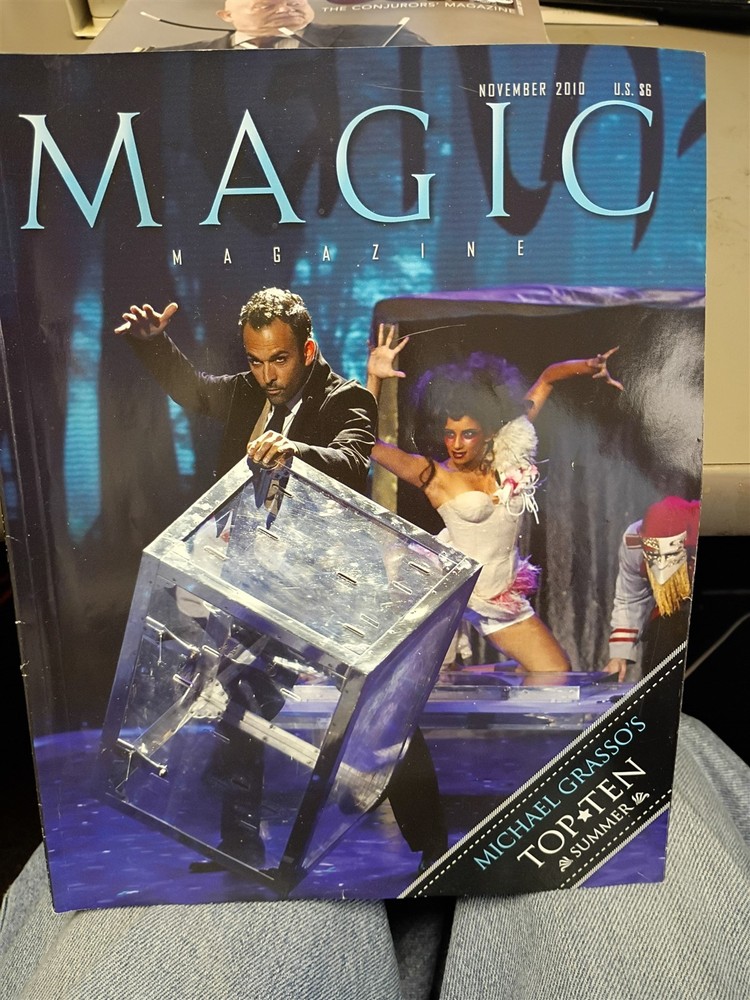Michael Grasson Magic Magazine Issue November 2010 #12