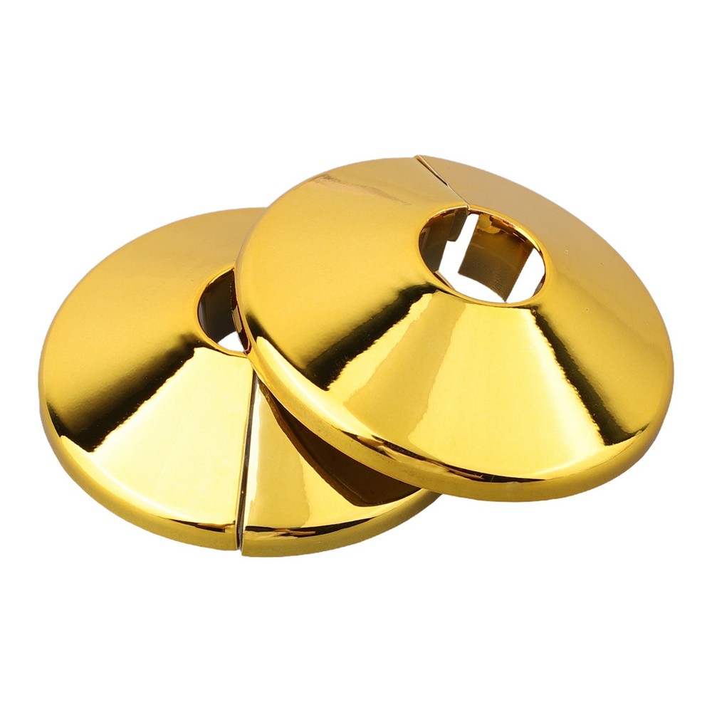 Plastic Covers Radiator Pipe Collars Shield Gold Plastic Covers Install