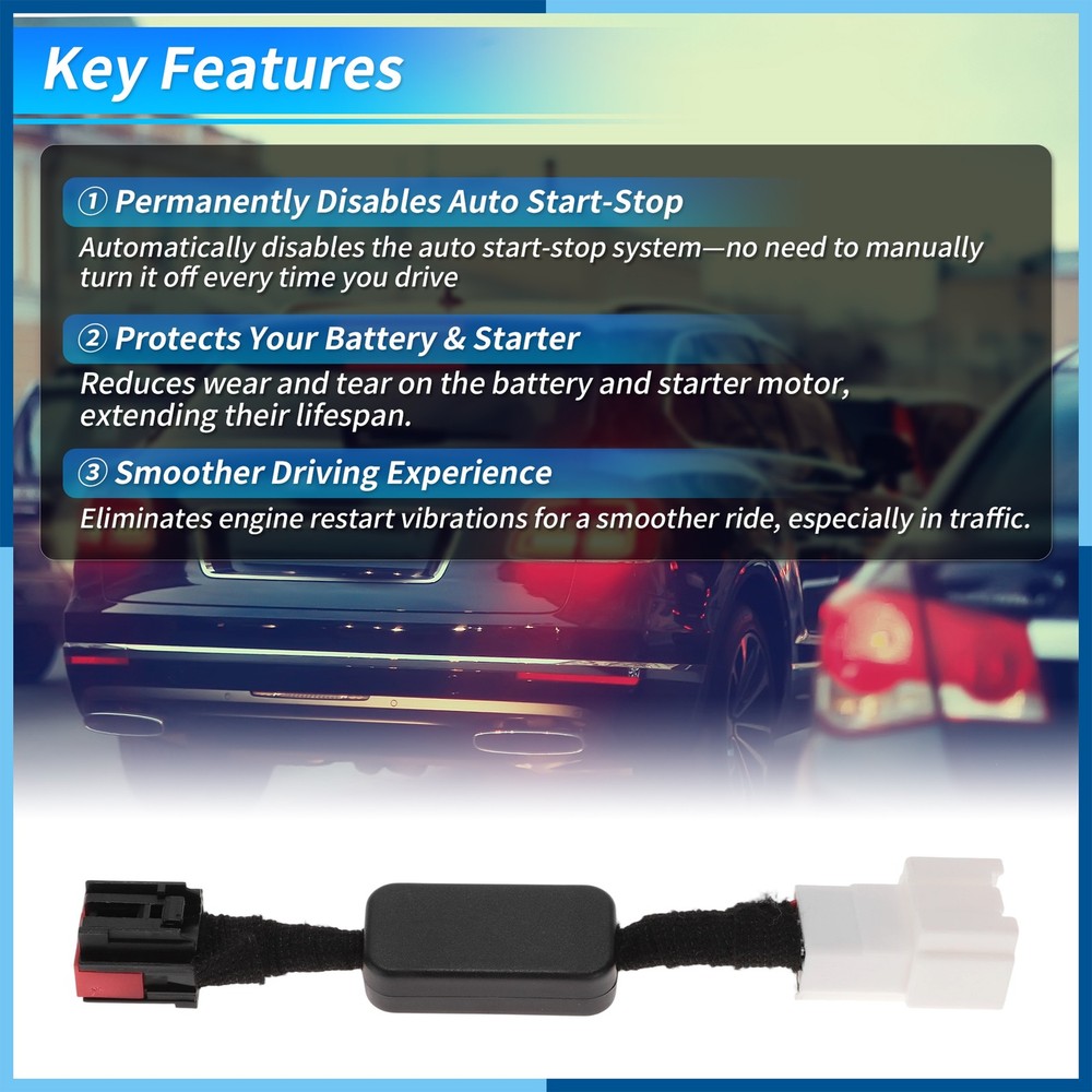 Auto Start Stop Eliminator for Jeep Compass 19-21 Auto Start Stop Disable