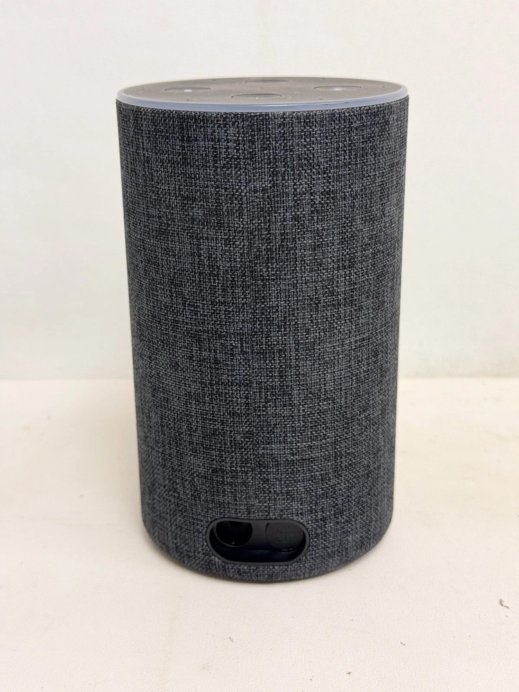 Amazon Echo 2nd Gen Smart Speaker Alexa Dolby Processing Charcoal Fabric
