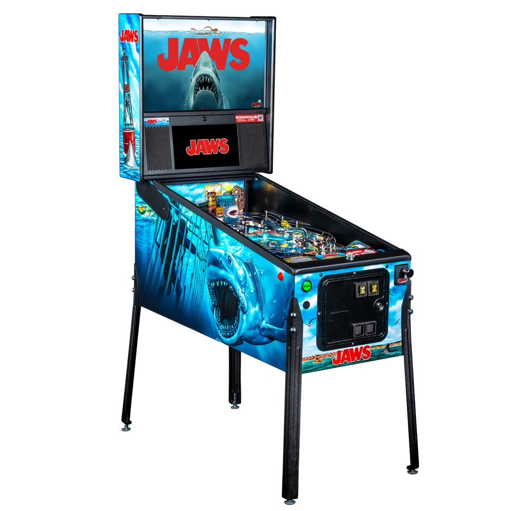 Stern Jaws Pro Pinball Machine With Installed Shaker Motor